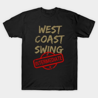 West Coast Swing Intermediate WCS T-Shirt